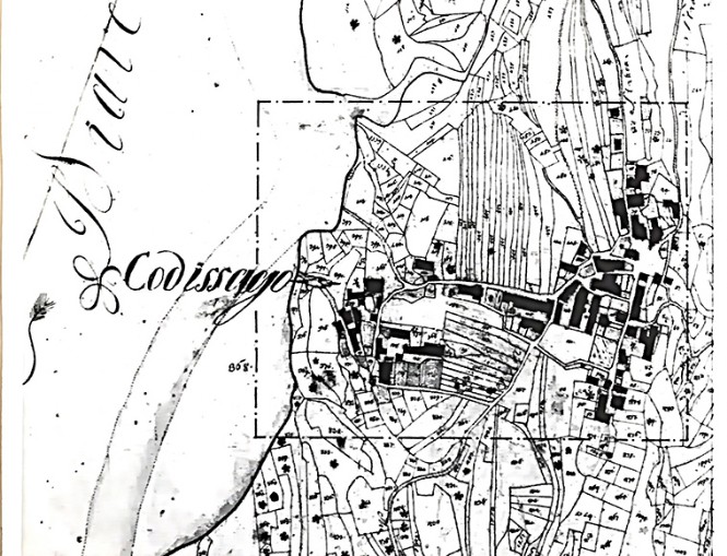 Mappa Codissago Scorpione
